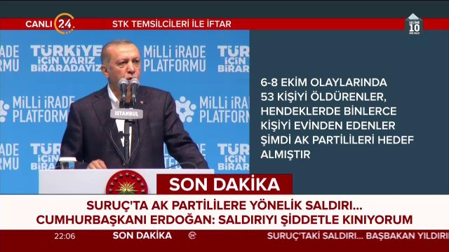 Kardeşlerimizi PKK-HDP şiddetine teslim etmeyeceğiz