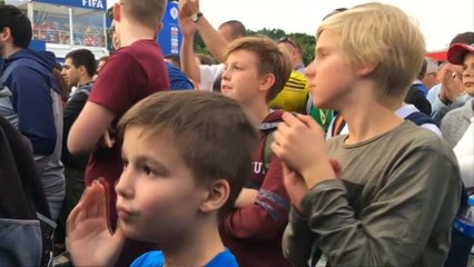 Le coin des supporters - La fan zone de Moscou a été gâtée