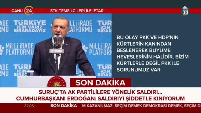 Biz Kürt kardeşlerimizi PKK boyunduruğundan kurtarmaya çalıştıkça