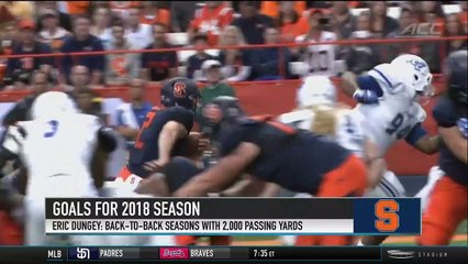 Interview: Syracuse QB Eric Dungey Discusses Goals and Mindset Heading Into Season