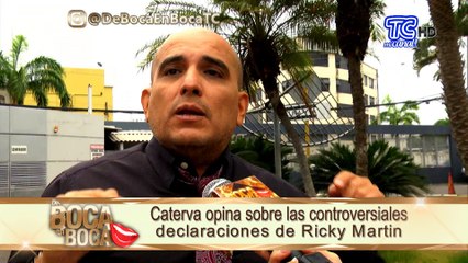 “Caterva” opina sobre las controversiales declaraciones de Ricky Martín