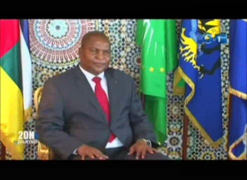 RTG/Séance de travail entre le président Centrafricain Faustin Archange Touadéra et le président Gabonais Ali Bongo Ondimba sur le maintien de l’armée Gabonaise à Bangui