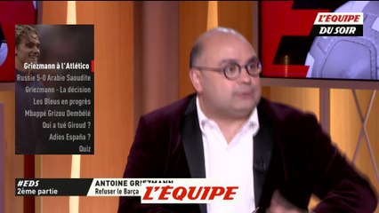 Refuser le Barça, est-ce le bon choix pour Griezmann - Foot - ESP