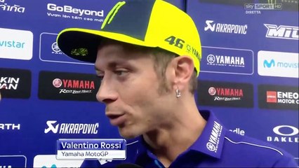 VALENTINO ROSSI: "SIAMO ANCORA TROPPO LENTI"