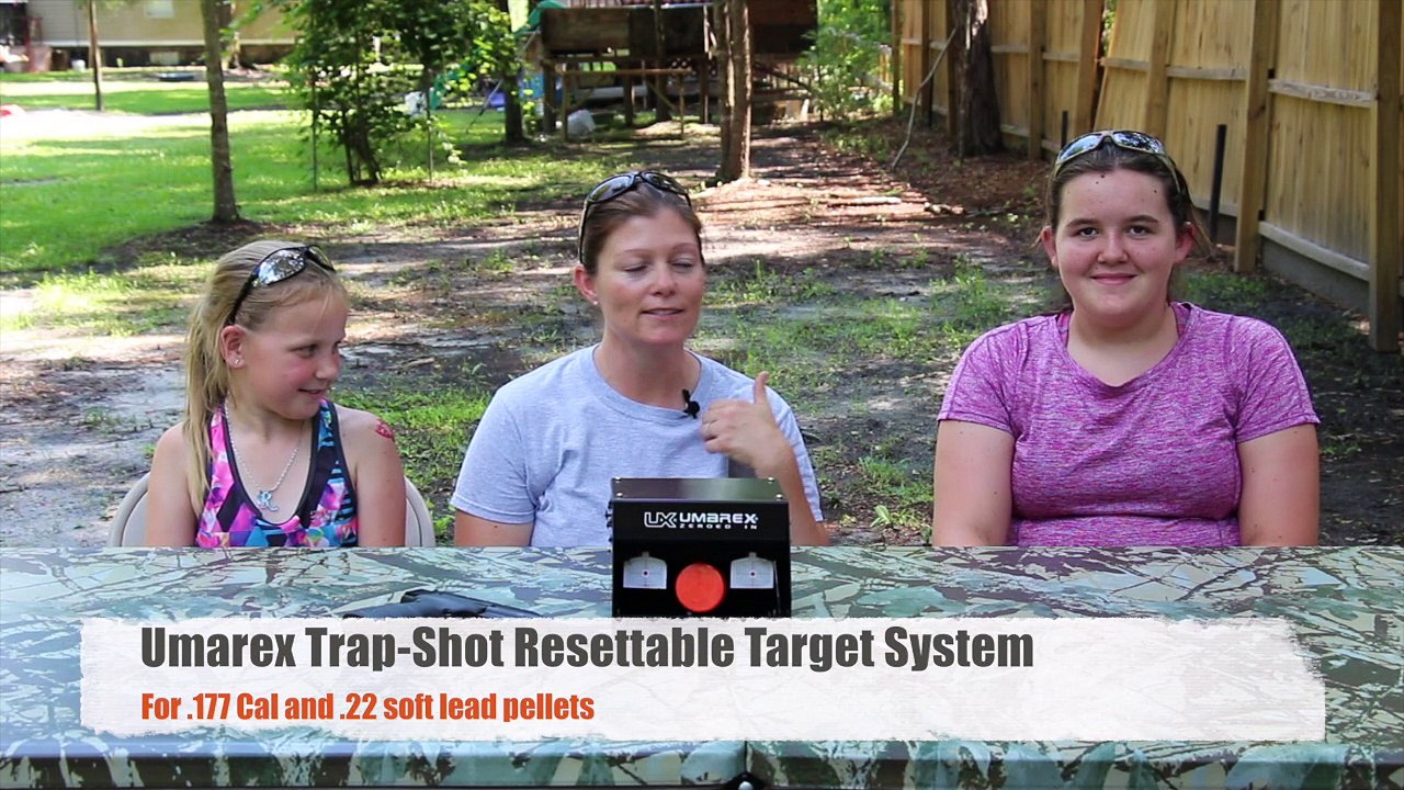 Umarex Browning Buck Mark VS Umarex Trap-Shot Resettable Target System