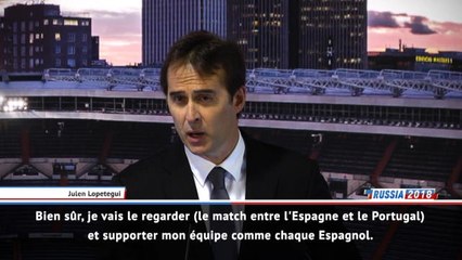 Espagne - Lopetegui : "Je vais les soutenir et ils vont faire une grande Coupe du Monde"