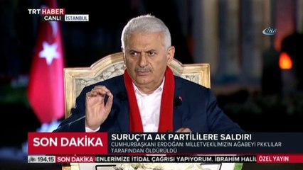 Başbakan Yıldırım: 'Türkiye üzerinde emperyal bir oyun var. Bu plan terör devleti kurarak Türkiye'yi terbiye etme planıdır'