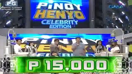 Eat Bulaga January 7 2017 Pinoy Henyo Celebrity Edition