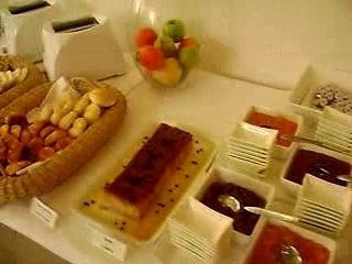 Petit déjeuner/buffet du Crowne Plaza Hotel