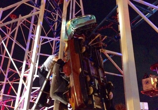 Daytona Beach Roller Coaster Riders Injured After 34-Foot Fall