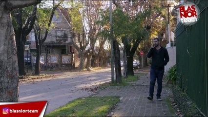 Junior va a visitar a Blas a la comisaría