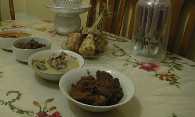 Tips Sehat Saat Menyantap Menu Lebaran