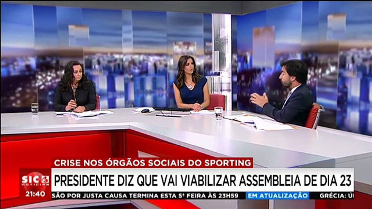Crise no Sporting em análise