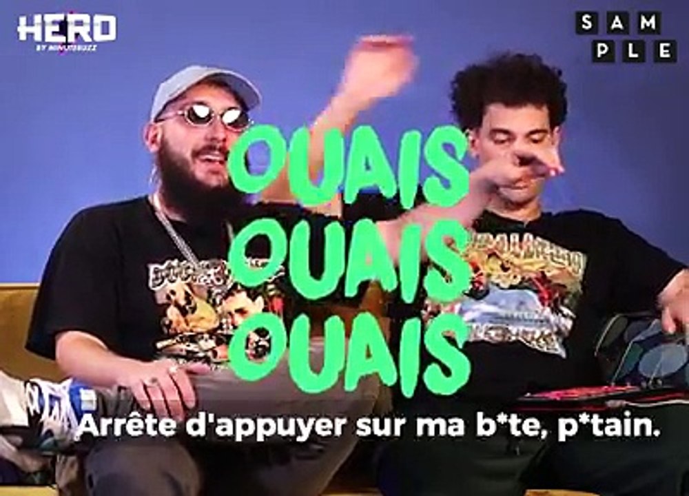 HERO a interviewé les rappeurs belges Caballero et JeanJass avec un MPC et des samples de la culture WEB/RAP ! 