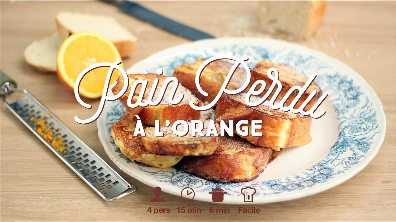Avez-vous déjà testé le pain perdu à l'orange ?La recette :