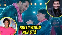Zero Eid Teaser | Bollywood Celebs REACT | Shah Rukh Khan Salman Khan Back Together