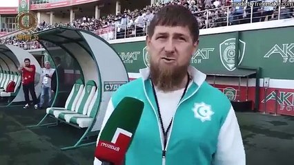 КАК ВСТРЕЧАЛИ СБОРНУЮ ЕГИПТА ПО ФУТБОЛУ В ЧЕЧЕНСКОЙ РЕСПУБЛИКЕ