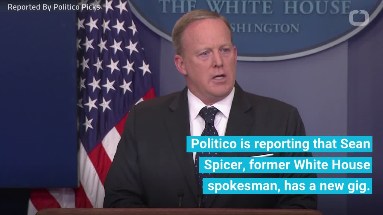 Sean Spicer Has A New Gig