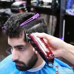 Curly hair transformation: 3, 2, 1... Wow!via Jason Makki, youtube.com/c/JasonMakki, instagram.com/jasonmakki