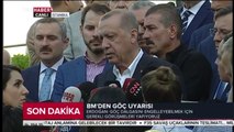 Cumhurbaşkanı Erdoğan: Bedelli askerlik gündemimizde var