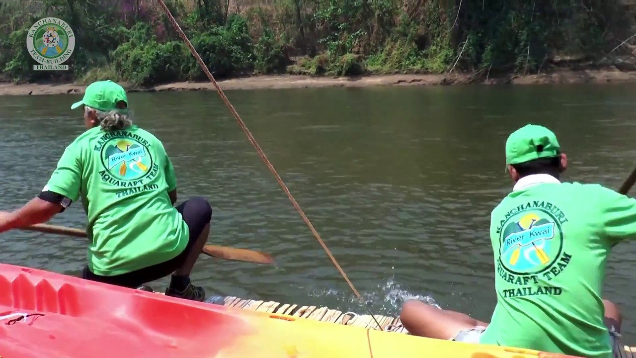 Team Building: Aquarafting on the river kwaih ipporaft