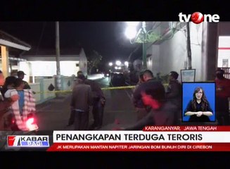 Terduga Teroris Dibekuk saat Malam Takbiran