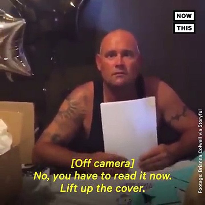 These girls surprised the man who raised them with official adoption papers, and his reaction is heartwarming