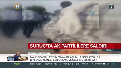 Suruç'ta 4 kişi öldü, 8 yaralı var