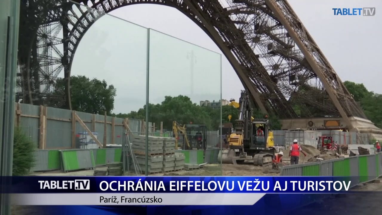 Nová ochrana Eiffelovej veže pred útočníkmi stála takmer 35 miliónov