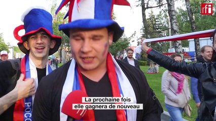 Coupe du monde 2018 ! la joie des supporters à Moscou après le match d'ouverture