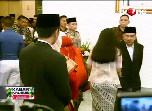 Presiden Joko Widodo Gelar Open House di Istana Bogor