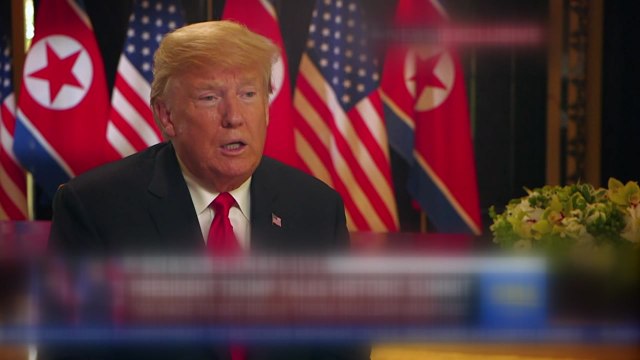 트럼프 한국에 대한 핵우산 제거 논의 안해 / YTN