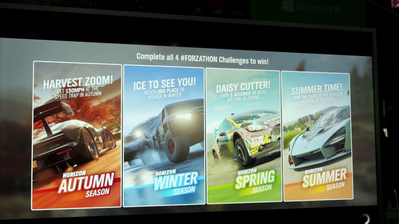 Premiers tours de piste sur Forza Horizon 4 !