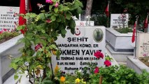 Şehit ailesi oğullarının mezarını ziyaret etti - TEKİRDAĞ
