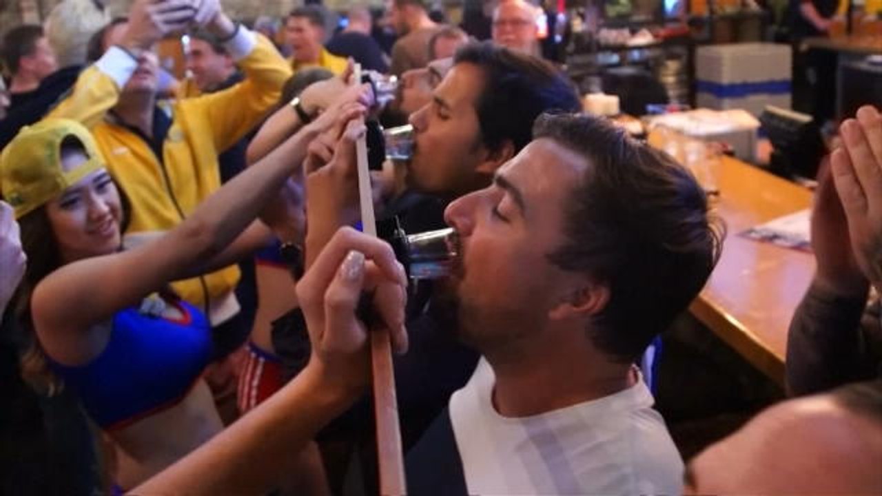 Le coin des supporters - À Kazan, Français et Australiens sont déjà chauds !