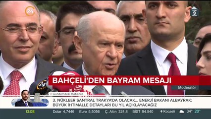 Bahçeli'den bayram mesajı