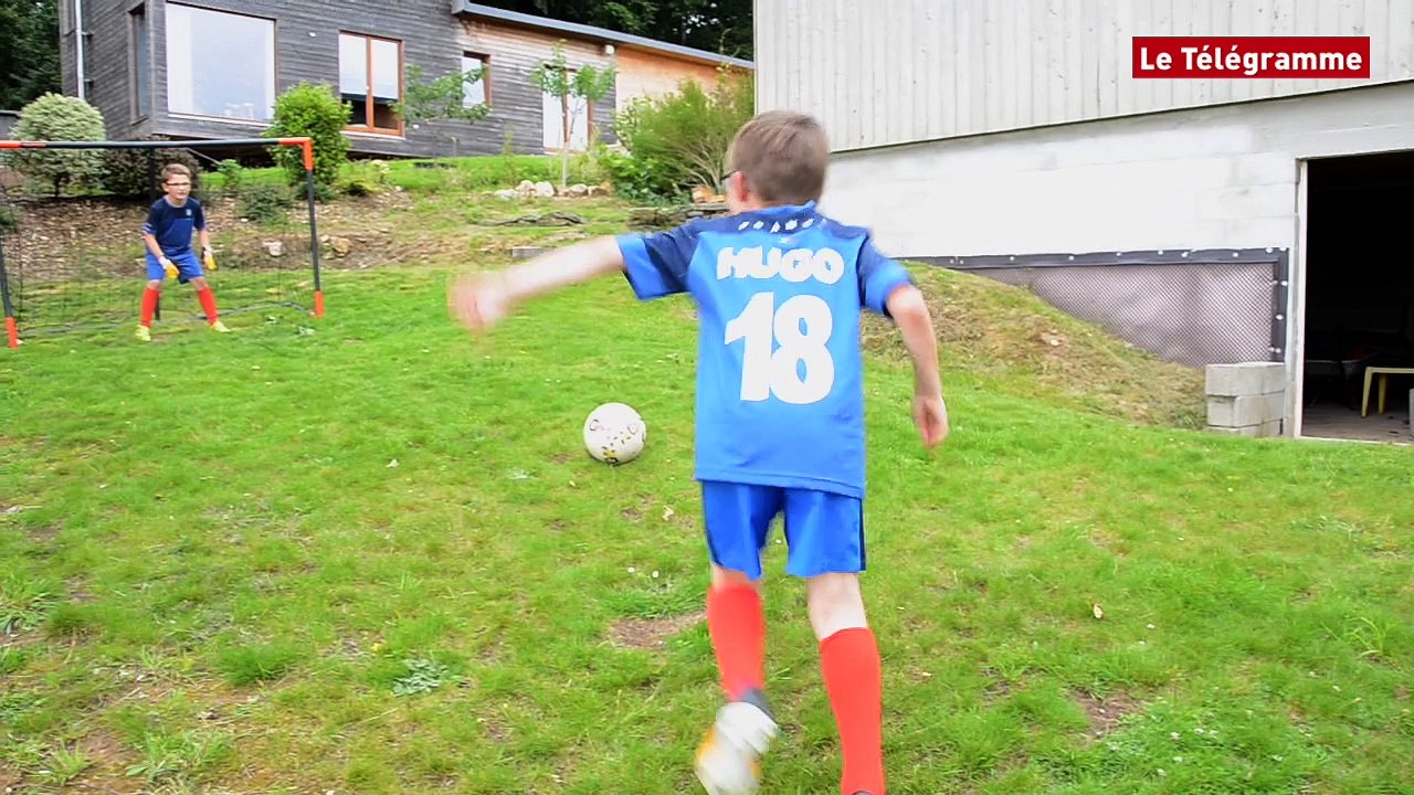 Morlaix. Coupe du monde de football : Hugo & Loris font la paire