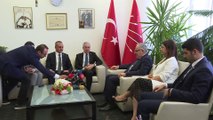 Siyasi partilerde bayramlaşma - MHP heyetinden CHP'ye ziyaret - ANKARA