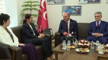Siyasi partilerde bayramlaşma - CHP heyetinden MHP'ye ziyaret - ANKARA