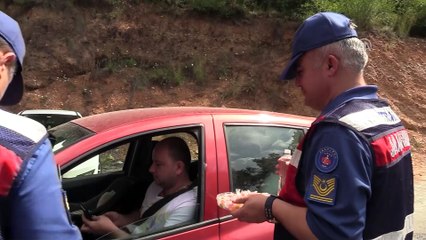 'Sakin kent'te jandarmadan 'drone'lu denetim - MUĞLA