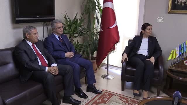 Siyasi Partilerde Bayramlaşma - CHP Heyetinin BBP'yi Ziyareti