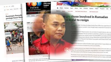 Ramadan bazaar scandal: Syed Saddiq says there’s hanky-panky involved