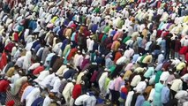 Muslims across the world celebrate the end of Ramadan