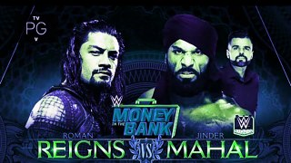 WWE 2K18 Money In The Bank 2018 Roman Reigns Vs Jider Mahal