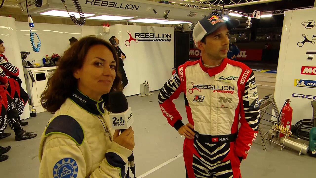 Interview de Neel Jani (Rebellion Racing) - 24 Heures du Mans 2018