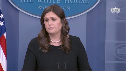 Press Secretary Sarah Sanders Responds To Scathing IG Report