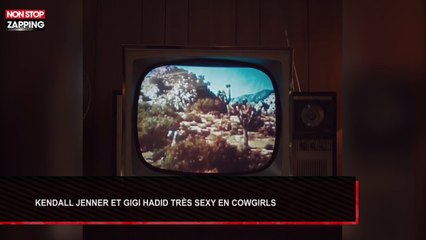 Kendall Jenner et Gigi Hadid jouent les cowgirls sexy pour une marque de vêtements (Vidéo)