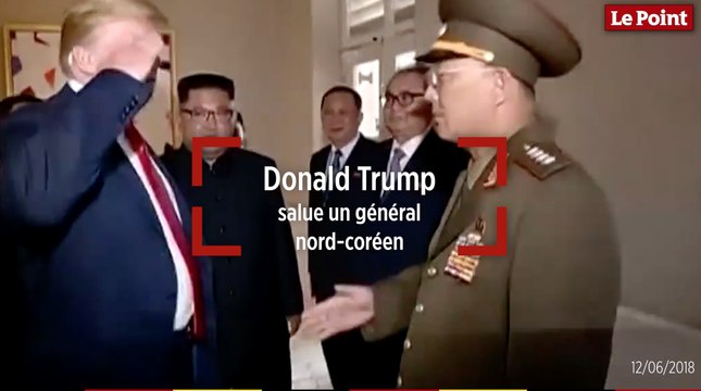Le salut de Trump à un général nord-coréen fait polémique