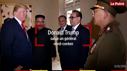 Le salut de Trump à un général nord-coréen fait polémique
