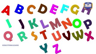 ABC Phonic song on White Board for Children -Alphabets Phonic song on White Board - Kidz FunandLearn